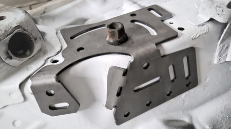 Reinforcement plate BMW 3 E46 Rear subframe mounts