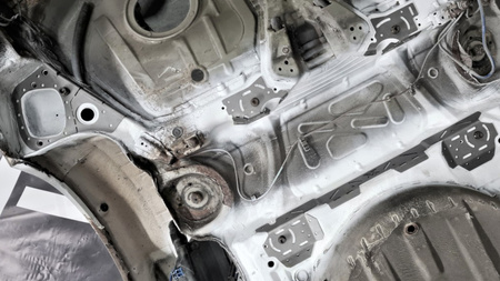 Reinforcement plate BMW 3 E46 Rear subframe mounts