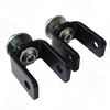 Front Anti Rollbar Link Mount BMW E30 E36 Z3 2 pcs. Black