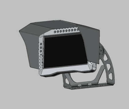 Daszek wyświetlacza ADU 7 Ecumaster RS Black