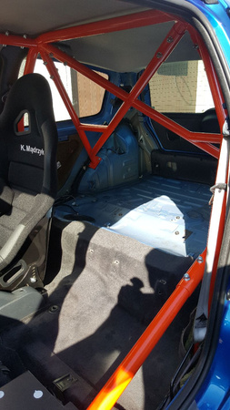 Bolt-in Roll Cage Renault Clio 2 Sport RS White
