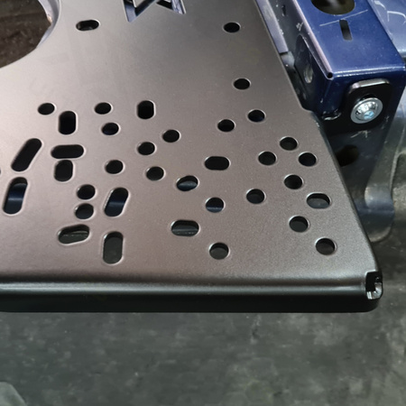 Handbrake Mounting Plate drilled BMW E36 Black