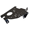 Handbrake Mounting Plate drilled BMW E46 Black