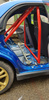 Rollbar skręcana pół klatka BMW 3 E46 sedan w/o harness Red
